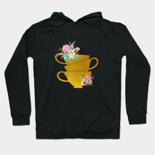 Teacups Stacked Hoodie